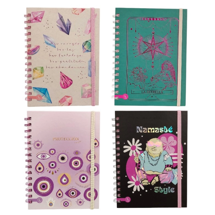 Cuaderno con Espiral RY Universo A5 15x21 Art.1014